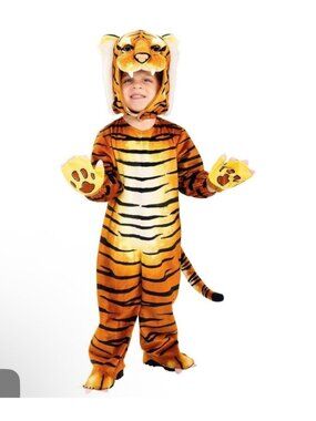 Underwraps Little Tiger Baby Costume Size Small 6-12 Months
